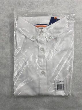French Toast White Button-Down School Shirt